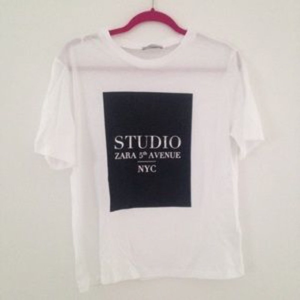 IN SEARCH OF Zara oversized t-shirts
